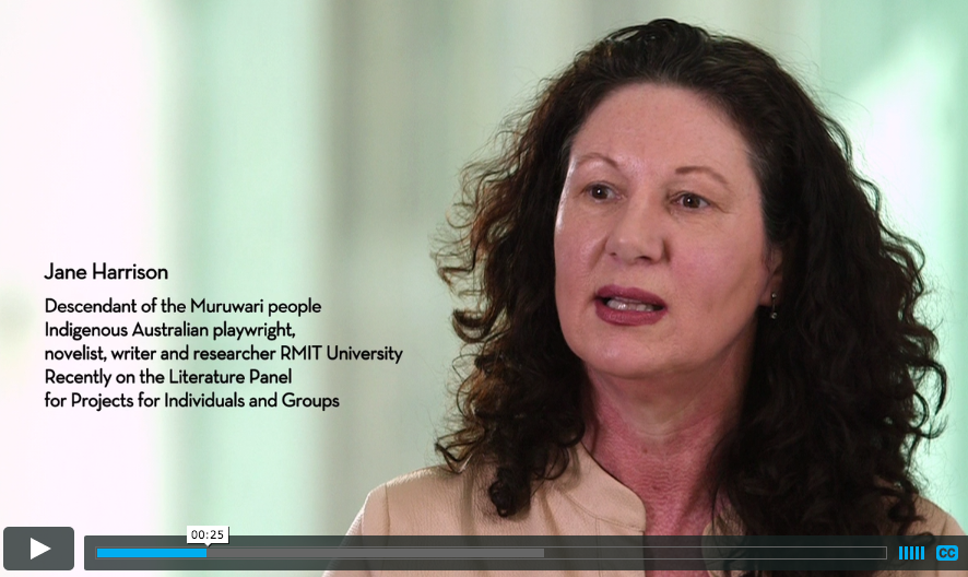 screenshot of peer panel assessor video