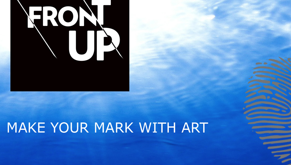 Logo image of Discover for Front Up program.